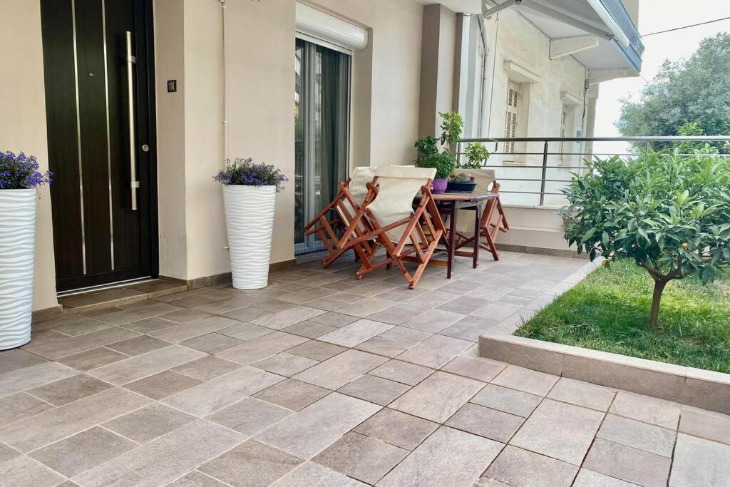 Ferienwohnung Harmony By The Sea Chalkís Exterior foto